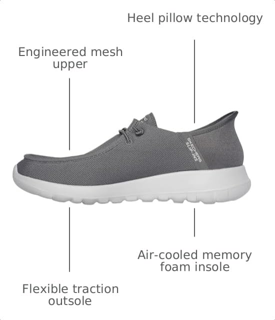 Image of Skechers Men's Slip Ins Go Walk Max Free Hands Sneaker