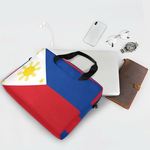 Funda portátil para laptop 15.6 pulg con asa y correa miniatura 7