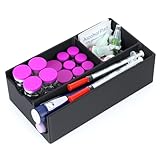 YOUSHARES Insulin Pen und Nadel Etui, Insulin Flaschen Halter Peptid Aufbewahrungsbox für den Kühlschrank, Diabetiker Organizer Peptid Halter für Ozempic, SoloStar, KwikPen, Vials, Spritzen (Schwarz)