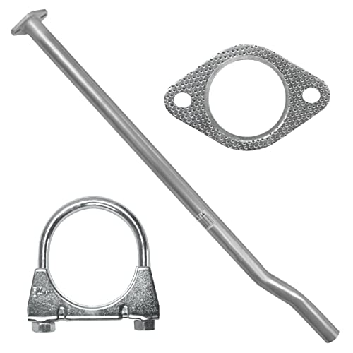 FERROZ Tuyau d'échappement pour Seat Leon II 2 1P1 05.2005-08.2013 1.4 TSI Hayon