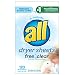 all Fabric Softener Dryer Sheets for Sensitive Skin, Free Clear, 120 Count