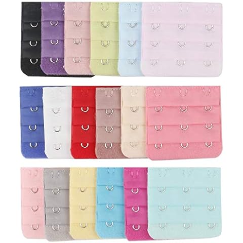 TRIXES 18 Pcs Comfortable Bra Extenders Cover