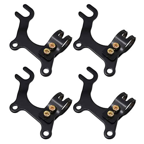 BRIGHTFUFU Upgrade Bike Disc Brake Adapter 4pcs Metal Bike Brake Brackets Easy Installation Kit