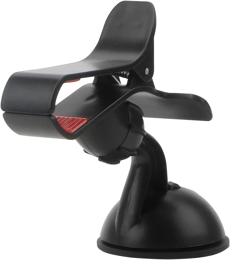 Universal Car Phone Holder 360 Degree Rotating Bracket Windshield Mount Clip Mobile