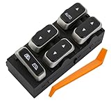 ZAPOSTS Power Window Switch Fits for Lincoln Town Car 2003-2008,Driver Side Control Door vidrios Master Switch OEM 5W1Z-14529-BA 901-326 3W1Z14529BA