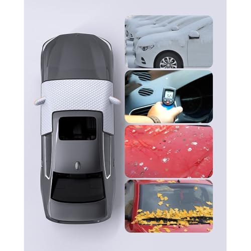 Films protection Kia Stonic bâche pare-brise neige matin - 6