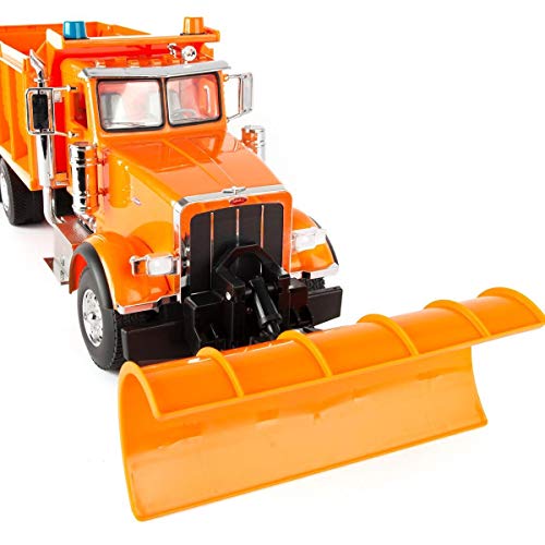 Ertl 1/16 Big Farm Peterbilt Model 367 With Snow Plow 47185 #TOP6