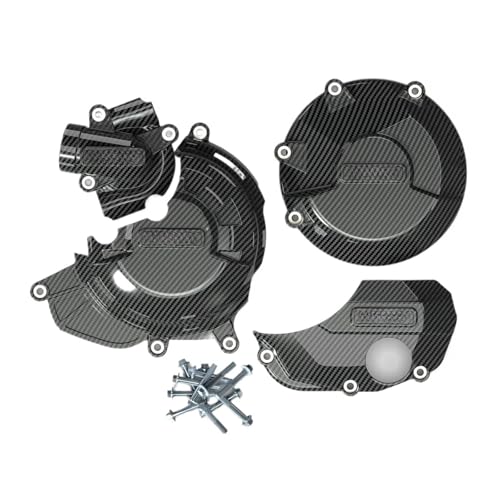 Protection moteur Ducati Monster 1200 anti-rayure look carbone - 6