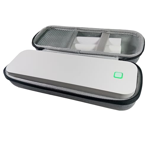 Image of IOOIOO D210 Portable Printer, Wireless Inkless Bluetooth Thermal Printer for Tattoo Stencil Transfer Paper, for 8.5 x 11 Letter, A4 Rolled & Folded Thermal Paper (White, Without Carrying Case)