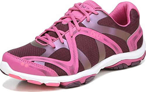 Ryka Women's, Influence Training Shoe Maroon Pink 9 W