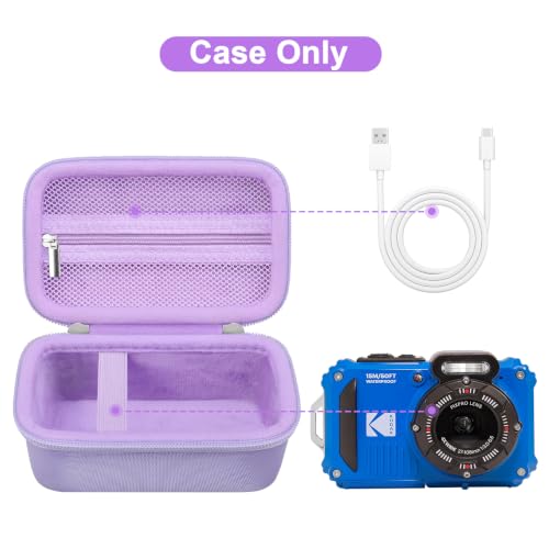 Image of Canboc Carrying Case for Kodak PIXPRO WPZ2 Rugged Waterproof Digital Camera