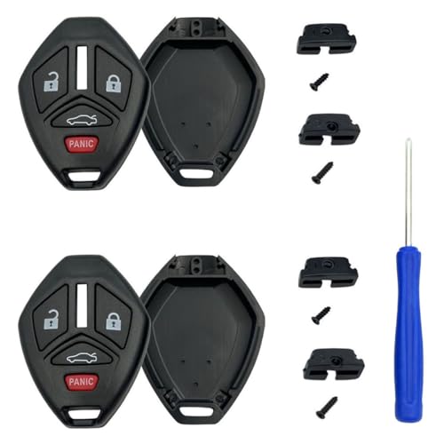 Carcasa para llave Mitsubishi Outlander: solucione botones rotos con este repuesto de 4 botones