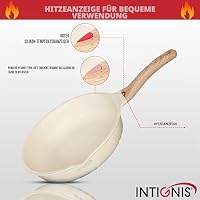 INTIGNIS Bratpfanne 28 cm mit Deckel, Antihaft, Induktion, 4,5 L – Ansicht 2