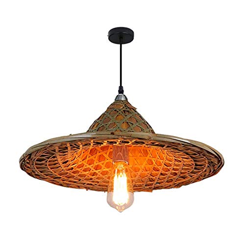 Lustre E27 lustre de plafond décoratif bois magasin antique chinois cru lustre hôtel américain B & B hommes lustre vêtements café restaurant bar Lampe en verre Creative Éclairage domestique, élégant e