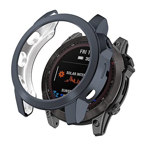 Gloriza for Garmin EPIX Pro 51mm/Garmin Fenix 7X Pro/Garmin Fenix 7X Ή P[X VRގ یP[X Jo[ Ռz y _ Ռh~ C菝h~ یJo[ Garmin