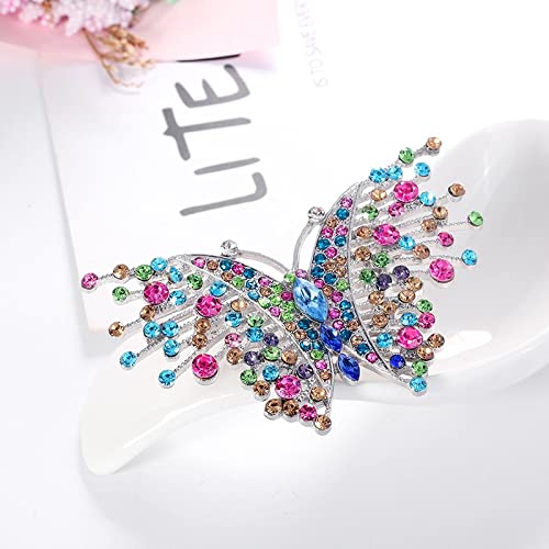 Broche de Mujer, Broche de alfiler, Mariposa para Mujer, Broche de Fiesta de Bodas, alfileres, Regalos, joyería atmosférica, Broches exquisitos de Moda