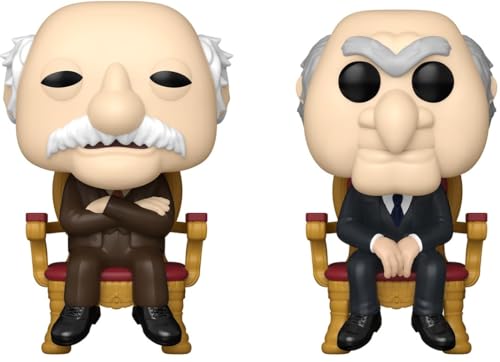 Funko Pop! TV: Muppets - Waldorf And Statler 2 Pack - The Muppets - Figura in Vinile da Collezione - Idea Regalo - Merchandising Ufficiale - Giocattoli per Bambini e Adulti - Comedy Fans