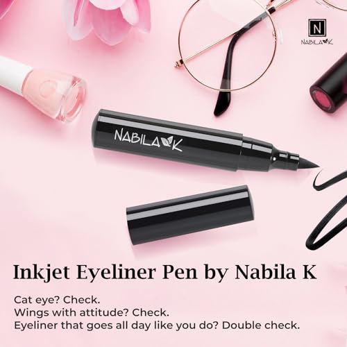 Delineador Líquido Waterproof Nabila K 2ml miniatura 7