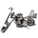 MEIYAXINWIN Retro Motorräder Modell, Motorrad Modell, Motorradmodell kreative Handwerk Geschenk, für Foto Requisiten, Kunstsammlung, Desktop-Dekoration, Kunstsammlung