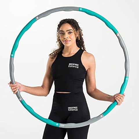 Core Balance Wavy Weighted Hula Hoop for Fitness Cover