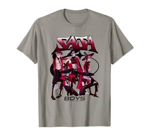 KPOP Demon Hunters Saja Boys Demon Group Camiseta