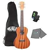 Best Concert Ukulele With Tuners - Kala Satin Mahogany Concert Ukulele KA-15C Bundle Review 