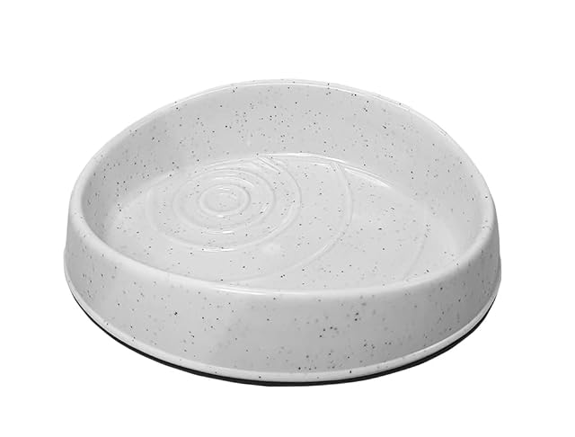 Nobby 73854 - Cuenco de melamina (18,5 x 15 x 5 cm, 0,35 L), Color Blanco