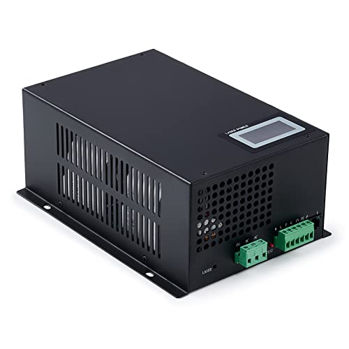 OMTech 100W Laser Power Supply for CO2 Laser Engravers Cutters, Digital Power Supply with Real Time Display Safety Protection, MYJG-100 Power Supply for 80W to 100W Laser Tube Laser Engraving Machines by OMTech - Used condition - US$88.69