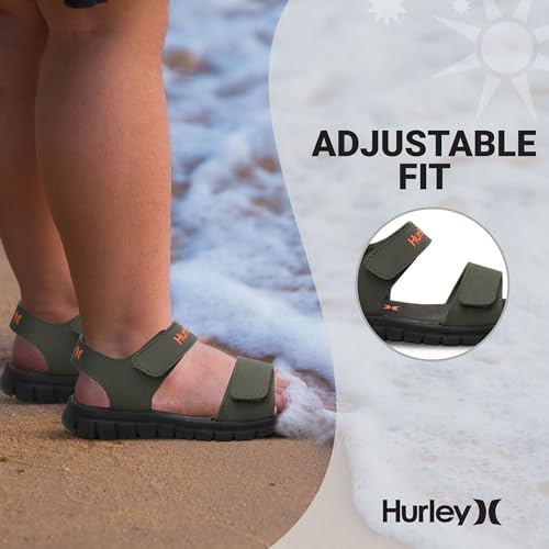 Image of Hurley Kids' Ken Adjustable Strap Sandals