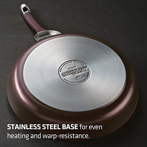 Circulon 87529 Symmetry Hard Anodized Nonstick Cookware Pots and Pans Set, 10-Piece, Merlot Circulon 87529 Symmetry Hard Anodized Nonstick Cookware Pots and Pans Set, 10-Piece, Merlot