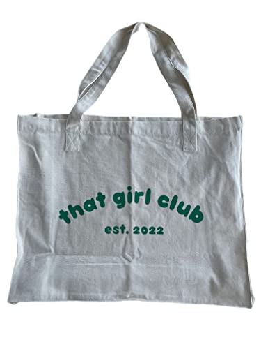 That Girl Club Tote Bag Green4
