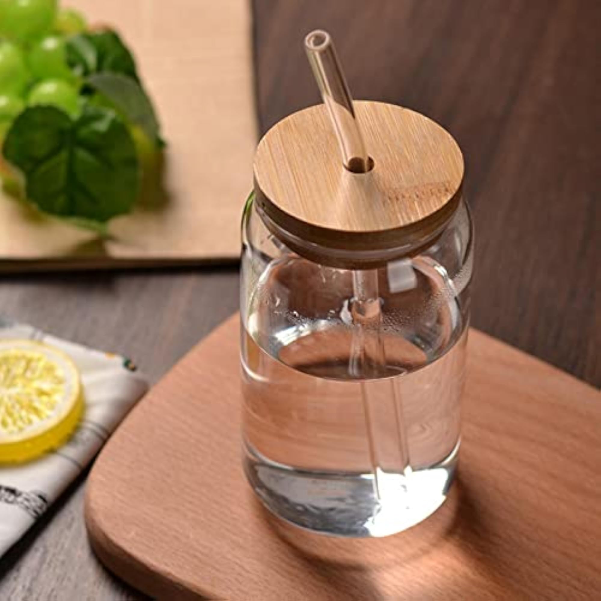 Household Transparent Bubble Tea Cup, Reusable