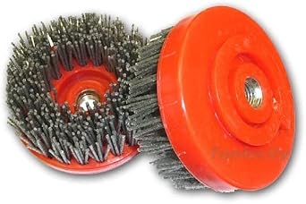 4-Inch ADT Antiquing Brush with 5/8-11 Thread/Snail Lock, 120 Grit