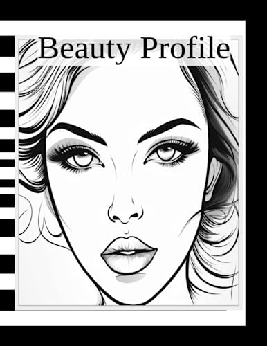 Beauty Profile: Design Makeup Makeup Artist Coloring Book
