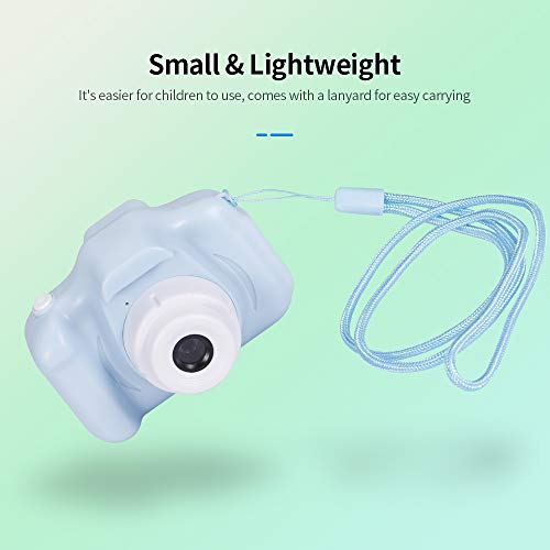 KKmoon Mini câmera digital infantil de 2 polegadas com tela HD recarregável Mini câmera de vídeo Câm