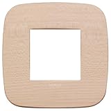 VIMAR SERIE Arke – Rahmen Round 2 Module Ahorn