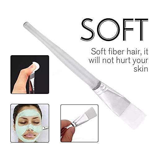 Image of Women Facial Sponges Wipes with Face Mask Brush and Facial Hair band Combo Cosmetic Puff Face Care For Cleansing Face Reusable Multipurpose Tools for Salon & Home (Brush, Belt and 2 Sponge)