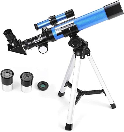Telescopio refractor 400x40mm para niños y adultos principiantes miniatura 4
