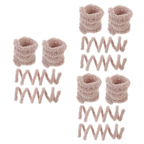 VANZACK 3sets 4pcs DIY Twisted Chenille Sticks for Versatile Stems for Creative Decorations Safe and Craft Materials 4pcs*3
