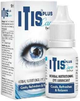 Ozone Ayurvedics ITIS Plus Care Eye Drop - Enriched with 100% Natural 11 Precious Herbs & Rose Water. Complete Herbal Eye Care for Healthy Eyes & Sharp Vision - 10ml - Pack of 2