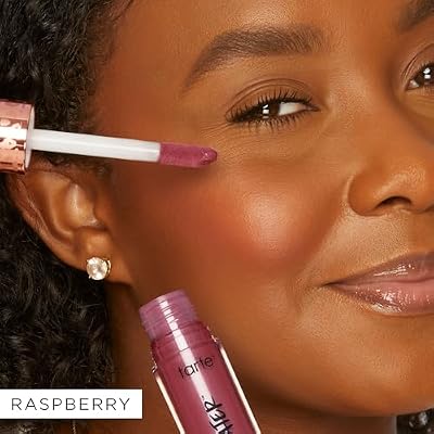tarte maneater blush & glow cheek plump Lightweight Cheek Tint & Illuminator with Coconut Water, Hyaluronic Acid & Vitamin E for Hydrated, Smooth, Radiant Finish, Vegan & Cruelty Free