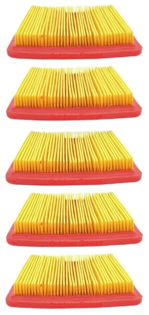 Daaxing 1/3/6 PCS Replacement Air Filter, Air Filter Fits for Mountfield RM45,SP533 SP536 SP504 Mower Parts Accessories (5PCS)