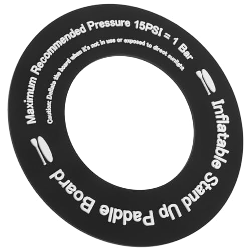 GOOHOCHY Paddle Board Valve Pad Replacement Durable Inflatable Gasket for Valve Easy to Use Air Nozzle Seal for Inflatable Mat and Camping Gear