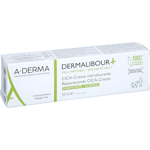 A-DERMA DERMALIBOUR+ REPAIRING CICA-CREAM 50ml