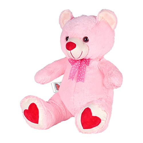 Image of Ultra 22 inch Teddy Bear Fully Stuffed Soft Plush Toy for Kids in Pink Animal Toy Gift Birthday Anniversary Christmas Diwali Home Decore