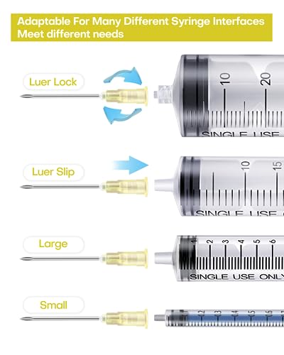 100 Pack 30Ga 1/2 Inch(13mm) Injection Needle Sterile Disposable for Lab Supplies, Pet, Poultry, and Industrial Dispensing