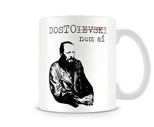 CANECA LITERATURA DOSTOIÉVSKI Café Nerd Estampado 1 Contagem (Pac...