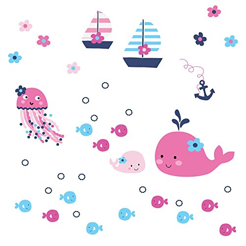 Lambs & Ivy Splish Splash, Wall Appliques