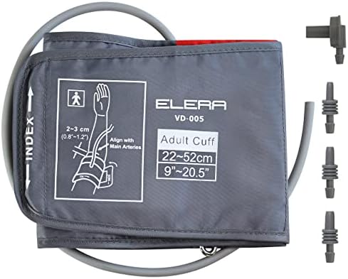 Blood Pressure Cuff for Big Arms, 9-20.5 Inches Extra Large Replacement Cuff for Blood Pressure Monitor, XL Size, Cuff Only