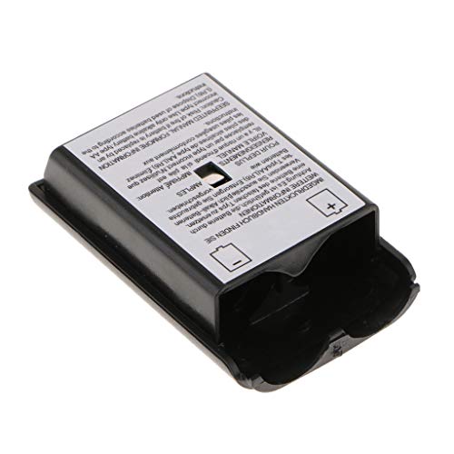 F Fityle Batteriefach Akku Deckel Cover Gehäuse für Controller, Schwarz Cover